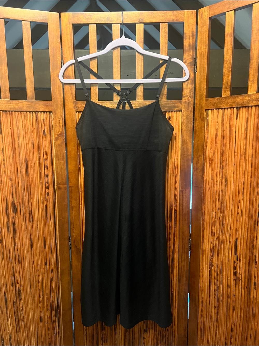 Marmot Black Athletic Midi Dress